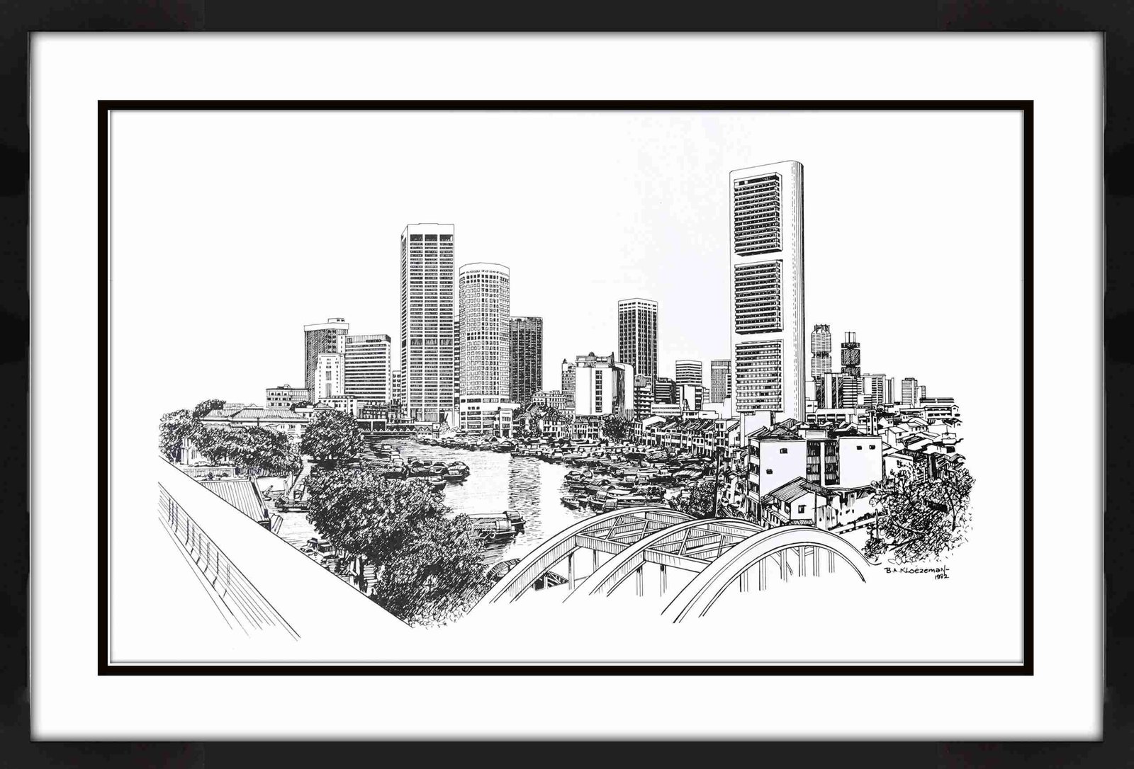 DA BAK03/S Clark Quay Decor Arts International