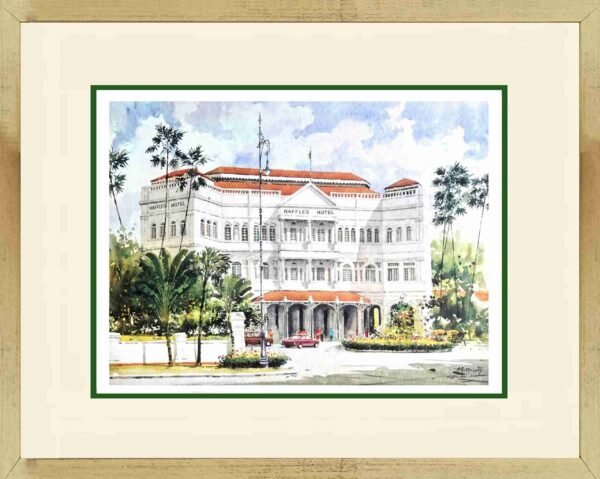 CC 951C Raffles Hotel 4×5 Mini Print – Loy Chye Chuan