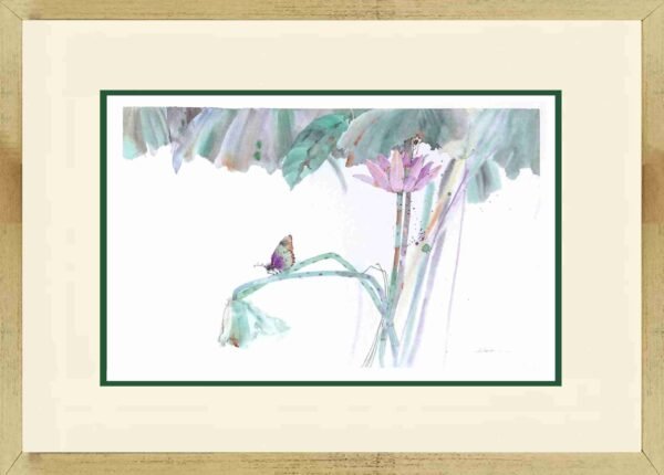 DA CR 1036 Lotus w/Butterfly B