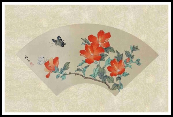 CH SH03-F27 Silk Painting Flowers