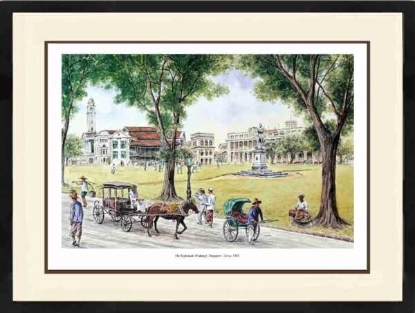 DA SH 1811 Cricket Club, Esplanade (Padang), Singapore Circa. 1905