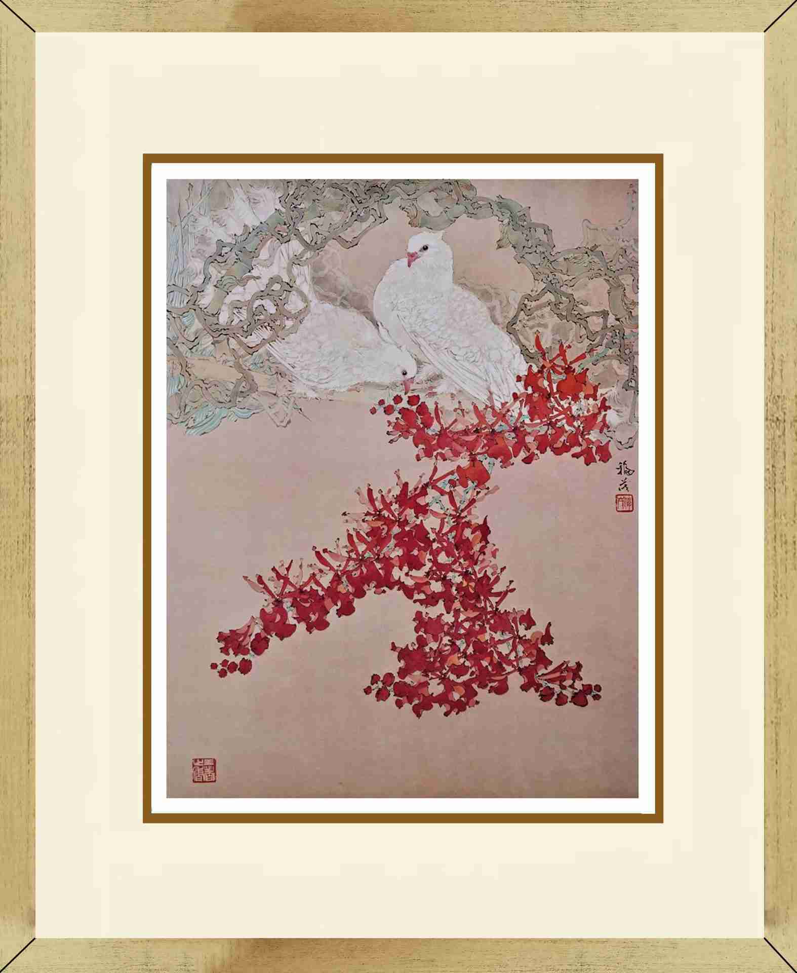 Local Artist Prints | DA HM101 Trailing Red Bird