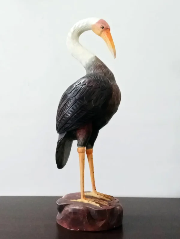 IDN-051 Handcrafted and painted Bird Sculpture