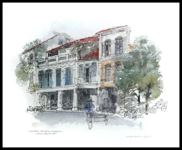 BF 608C Club Street, Chinatown 7x5 Mini Print - G. Byfield