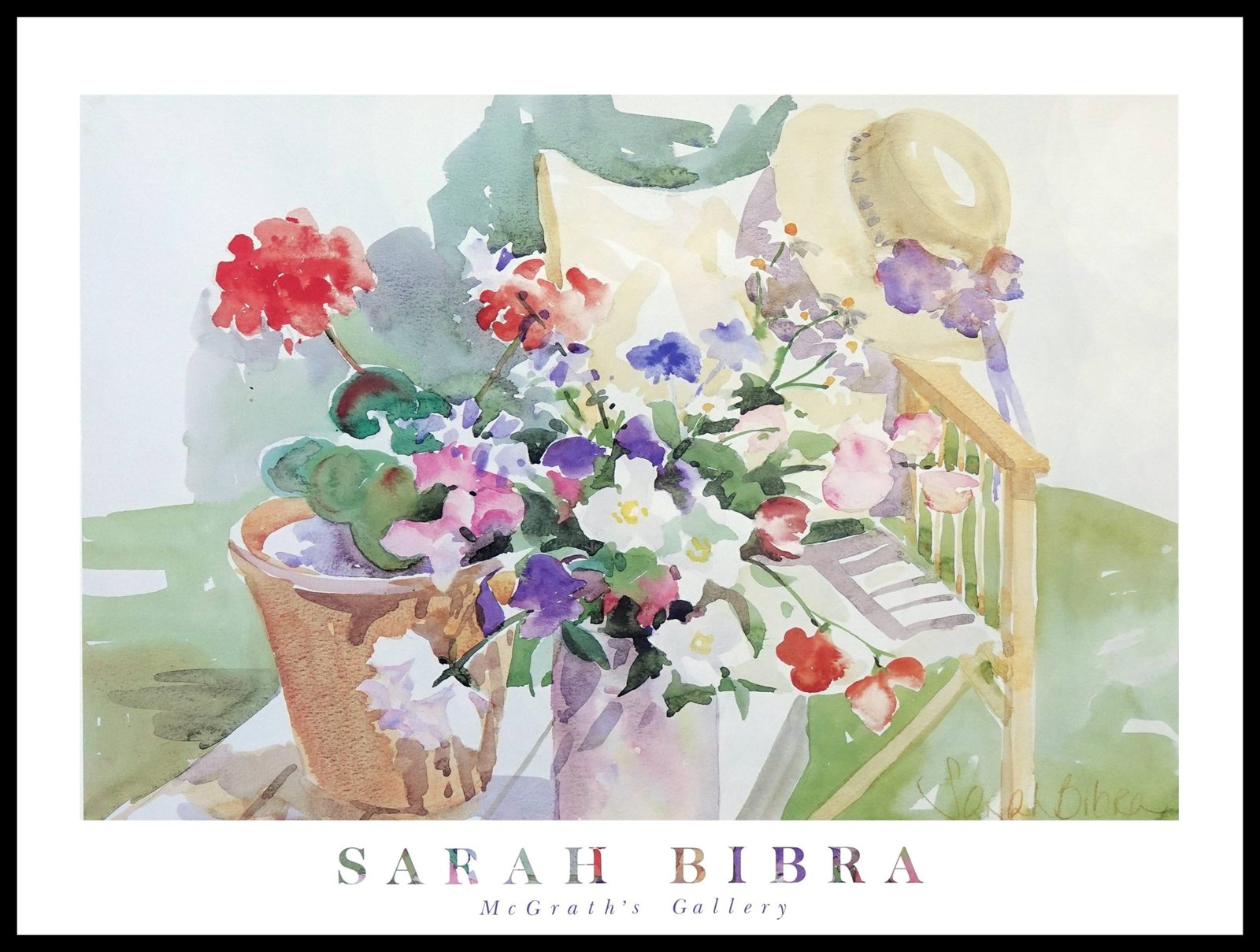 TAG 2293 Flowers with Director's Chair